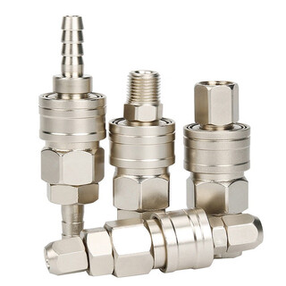 Jomoking air pipe self-locking c-type quick connector 1/piece precision sp30 female/screw 10*6.5