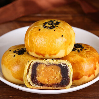 Egg yolk suduo specifications snow mei niang pastry sea duck egg yolk original flavor 20 packs