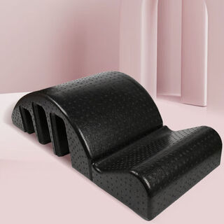 Pilates spinal assistant arc side bending lumbar spine soothing yoga equipment spinal stretching traction waist exercise high density wisdom model - black (load bearing 300kg