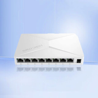 华三（H3C）Mini系列企业级全千兆交换机 商用办公以太网网络交换器即插即用核心监控防雷网线分线器 S2G 8口千兆非网管 塑料壳 用于中小企业、学校、网咖等网络场景