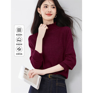 Xinfeiyu half turtleneck sweater sweater for women 25 autumn and winter new style bottoming shirt with a high-end feel and can be worn outside with a versatile top