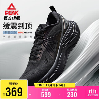 匹克态极千里2.0厚底无板跑步鞋男鞋秋季减震回弹慢跑运动鞋DH530017