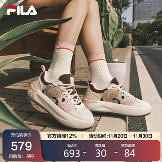 Fila official women's shoes cacti modern sneakers 2025 autumn cactus shoes fashion sports casual shoes