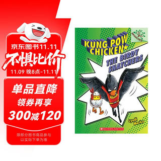 英文原版  Kung Pow Chicken 宫保鸡丁3  赠音频 全彩趣味爆笑桥梁章节书蓝思550-590L 6-12岁 学乐大树Branches系列美国学乐出版社  小学教辅