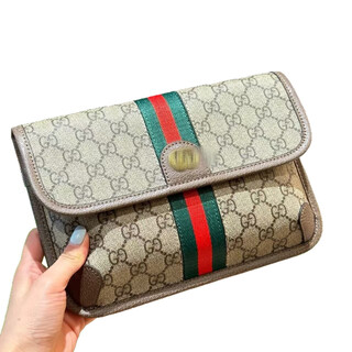 新款包女时尚虎头包情侣款胸前包腰包潮休闲包单肩斜挎包 乌木色 24-17-3.5