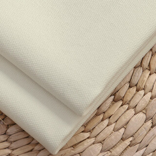 Fantasy door curtain custom-made double-layer canvas door curtain style clothing store partition door curtain, cream yellow, one-piece hanging type