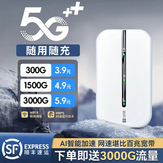 Fanzero 5.9 per month portable wireless wifi nationwide mobile 5g power bank unlimited data portable universal wif6 three netcom 2025 new wifi7 internet access 5g preferred speed version - 128 cores lifetime warranty / free data