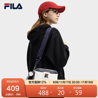Fila official women's shoulder bag 2025 winter fashion casual shoulder bag crossbody bag carry-on bag