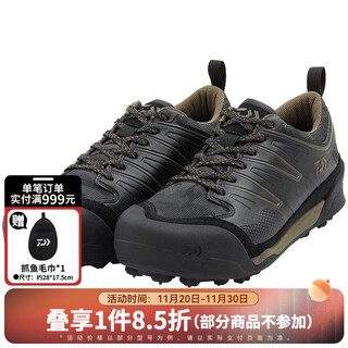 Daiwa 22 new models ds-2103/2603 fishing shoes, low-top wear-resistant fishing shoes, casual sports shoes, green rice color (nail sole) l (41 size)