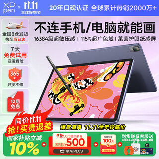 XPPen绘画专用平板电脑 专业画画数位屏手绘屏数位板手绘板手写板电子画板绘画板Magic Drawing Pad