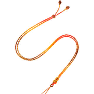 Knotting notes 2026 year of the horse pure gold necklace natal year tai sui body protection braided red necklace for men and women cow, pig, rat and rabbit, soil turned into gold necklace (separate necklace without gold ornaments)