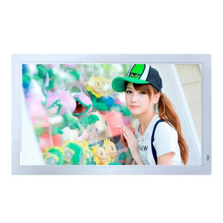 彩视听高清数码相框电子相册7/8/10/12/14/15/17/19/22寸广告机播放器 19寸高清无内存