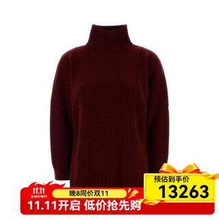 Max mara25 new women's sweater, warm and comfortable, thickened, autumn and winter daily knitted simple black, one size fits all | medium