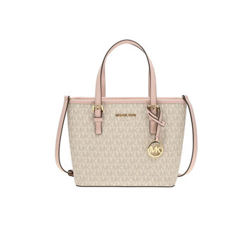 Michael korsmk women's bag jet set vegetable basket tote shoulder bag pink 35t9gtvt0b new year gift