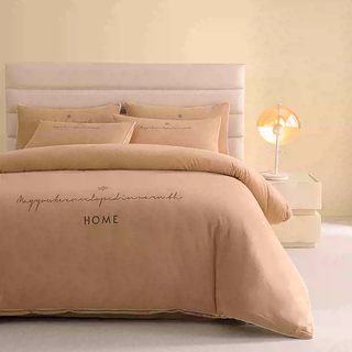 Fantasy italian zsvip high-end baby milk velvet four-piece set double-sided velvet sheet quilt cover winter bedding a-type mother and baby baby velvet-mocha sheet style 1.5 sheet style 1.5 sheet style