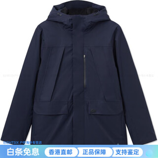 Crocodile (lacoste) simple warm hooded long-sleeved down jacket men's navy navy navy m 48/170