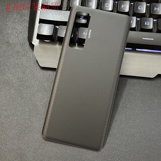 Original suitable for iqoo5pro glass back cover iqoo5pro back case mobile phone battery cover back screen case repair iqoo5pro track black glass back cover/casing