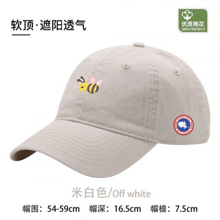 Couodogoose big goose baseball cap spring and summer new korean style casual versatile shade fashion peaked cap for men and women versatile all seasons big head beige