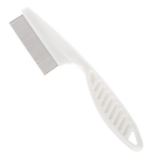 Huayuan pet equipment (hoopet) flea comb pet cat cleaning comb ragdoll maine chinchilla flea comb pet cleaning and beauty supplies hoopet flea comb (small)