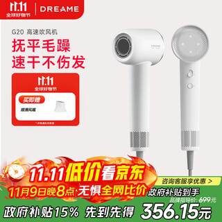 Chasing time g20 home hair dryer constant temperature quick drying hair dryer negative ion high speed hair care leafless hair dryer gift gift ivory white ahd12b