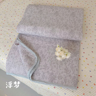 Pure cotton bed sheets three-piece set pure cotton quilted bed cover single piece tatami kang cover single 2025 model for four seasons fumeng single bed cover 220 240cm (recommended 1.8 beds)