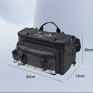 Dai sevendaiwa dayi valua bag storage shoulder bag sports bag casual tactical waist bag fishing gear bag crossbody bag waist bag_free 2 bait boxes