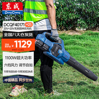 Dongcheng hair dryer lithium battery brushless dcqf40171 20v6.0ah leaf fire extinguisher garden leaves