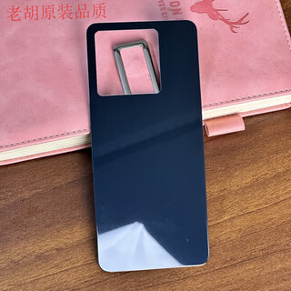 Original for redmi note13pro glass back cover note13pro+ mobile phone back case back cover battery cover note13pro midnight black single back cover tempered glass material/high quality/fitting