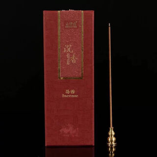 Golden double happiness reclining incense sandalwood for buddha home sandalwood tibetan incense agarwood thread incense buddha incense worship buddha air 26cm agarwood