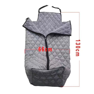 Stroller and bed accessories, wheelchair travel warm quilt, windproof, leggings for the elderly, warm blanket, winter cold protection, windproof quilt, gray windproof warm quilt (cotton and thickening) default