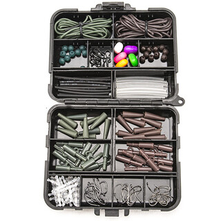 European carp space bean set complete fishing combination simple lure fishing gear accessories box set wholesale 135.7g