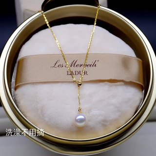 Priggs old phoenix plated 18 gold pearl necklace 2025 new tassel single pendant light luxury multiple clavicle chain