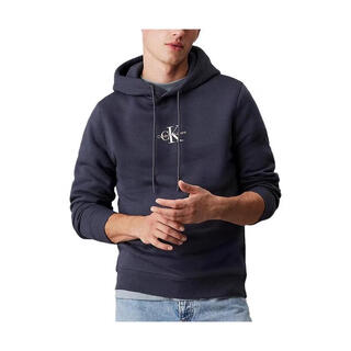 Calvin klein men's top ck new warm and comfortable cotton daily casual simple breathable fashion men's sweatshirt blue one size | eu xxl
