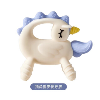 Manxi (emxee) teething stick for babies 4-6-12 months old, chewable toy, food-grade silicone anti-eating hand artifact, new product, unicorn three-dimensional teether