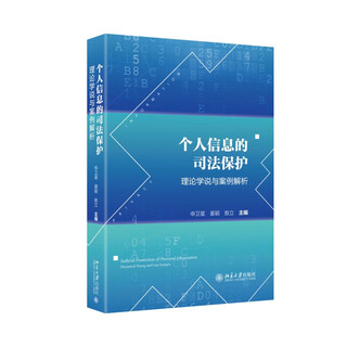 Judicial protection of personal information theoretical doctrine and case analysis