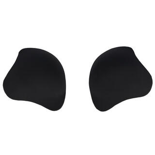New cat ear one-piece invisible bra wedding dress strapless breathable seamless silicone bra pad black a