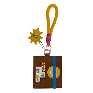 2025 new short two-fold cute girls id card storage coin purse lightweight portable small brown wallet 25318801 small amount in stock