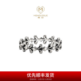 Chow tai fook monologue monologue ambition series iris retro platinum ring men and women same style mo90 no. 13
