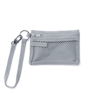 学生青年男女儿童卡包零钱包钥匙包便携收纳包超薄超轻潮流证件包 银灰