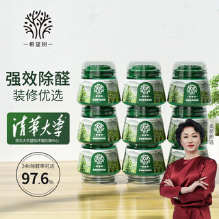 Hope tree second generation small green can remove formaldehyde jelly magic box 9 cans foh new house household formaldehyde scavenger