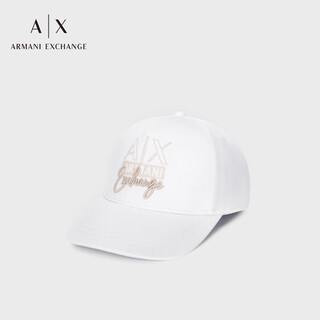 Armani exchange gift ax men's and women's same logo embroidered baseball cap