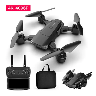 Tkhe2 long endurance folding quadcopter 4 drone hd i aerial photography remote control helicopter for children to play black aerial photography 4