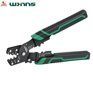 Power lion wire stripping pliers, electrician's pliers with blades, 7-speed wire pulling pliers, multi-functional wire pulling and cutting wire crimping pliers w1047