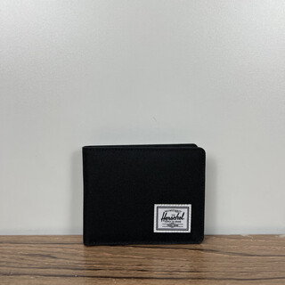 100 trendy new simple canvas wallet male and female students short fashion brand casual youth horizontal coin purse coin bag black