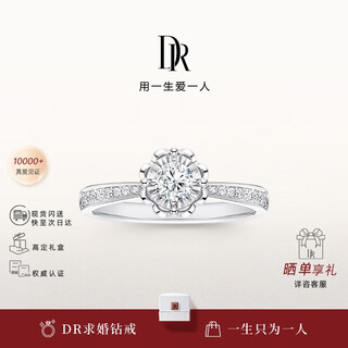 Dr romantic bouquet design proposal diamond ring platinum ring believe snow heart 12 points h color si1 no. 12