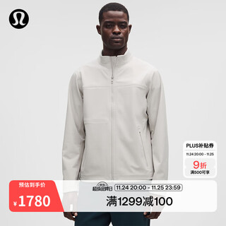 Lululemon丨cross chill men's casual jacket lm4atxs dove gray l