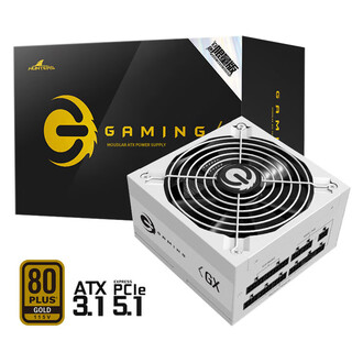 Great wall (great wall) gold medal full module computer power supply 650w 750w 850w 1100w 1300w gx white gold medal full module atx3.1 rated 850w