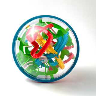 Rich your home german quality rubik's cube unlocking toy 3d three-dimensional maze children's power ball walking bead star subway ball to break through the level 118 levels of sphere