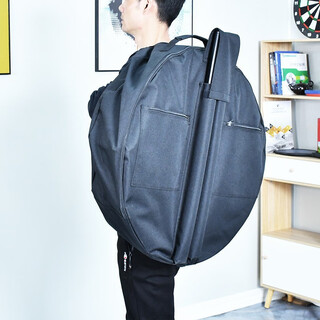 Golf frisbee holder storage bag portable carrying strap thickened and convenient portable storage bag black