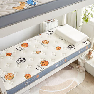 (xinjiang) customized children's mattress student dormitory thickened special cushion student single mattress dormitory three-dimensional skin-friendly model-6cm ball sports 80*180cm (customized will be shipped in 24 hours)